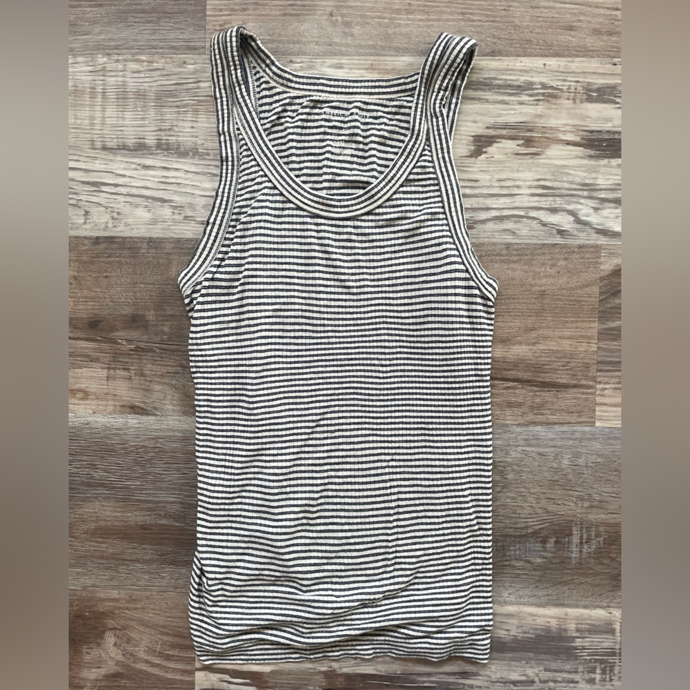 American Eagle striped tank top size small